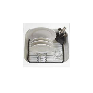 Сушилка для посуды Umbra "Sinkin dish", цвет: черный, 35 х 4 х 27 см 330065-744