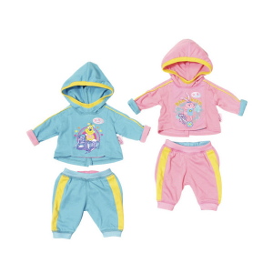 Одежда для куклы Zapf Creation Baby born 823-774 Бэби Борн Спортивный костюмчик (в ассортименте)