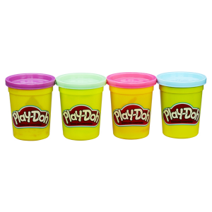 Hasbro Набор пластилина "Play-Doh", 4 цвета баночки