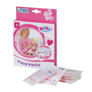 Аксессуар для кукол Zapf-Creation Детское питание Baby born (12 пакетиков) (779-170)