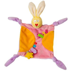 Развивающая игрушка Taf Toys "Платочек-прорезыватель" Кролик