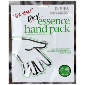 Смягчающая питательная маска для рук Petitfee Dry Essence Hand Pack