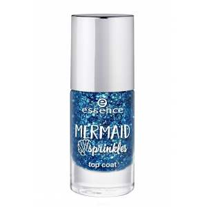 Essence, Верхнее покрытие для ногтей Mermaid Sprinkles Top Coat №38 Somewhere Beyond, 8 мл