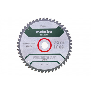 Пильный диск Metabo 254x30 НМ 48WZ 5 отр д.торцовок