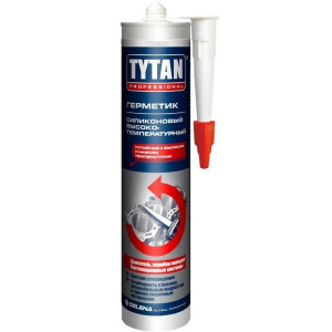 Герметик силиконовый Tytan Professional высокотемпературный красный