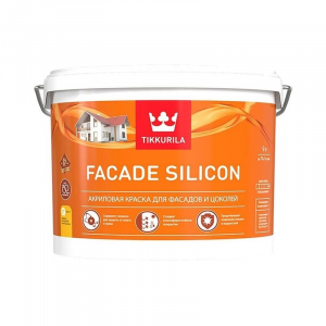Краска Tikkurila Facade Silicon фасадная база VVA