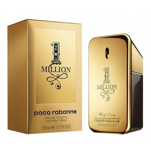  Paco Rabanne 1 Million - Туалетная вода 50 мл с доставкой – оригинальный парфюм Пако Рабан 1 Миллион