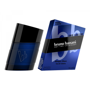  Bruno Banani Magic Man - Туалетная вода 30 мл с доставкой – оригинальный парфюм Бруно Банани Мэджик Мен