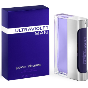  Paco Rabanne Ultraviolet - Туалетная вода 50 мл с доставкой – оригинальный парфюм Пако Рабан Ультрафиолет