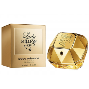  Paco Rabanne Lady Million - Парфюмерная вода 80 мл с доставкой – оригинальный парфюм Пако Рабан Леди Миллион