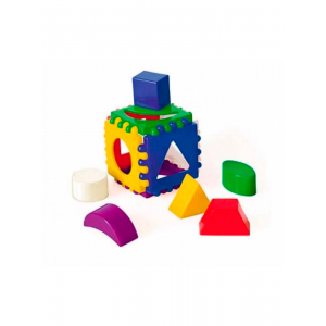 Игрушка развивающая рыжий кот куб логический маленький и-3928 Рыжий кот