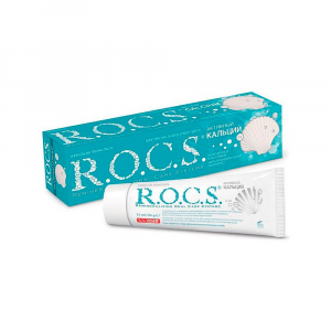 Зубная паста R.O.C.S. 75мл активный кальций Rocs