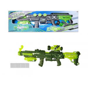 Игрушечное оружие "Мегабластер" в наборе с 20 мягкими снарядами, на батарейках Abtoys PT-00809 ABtoys
