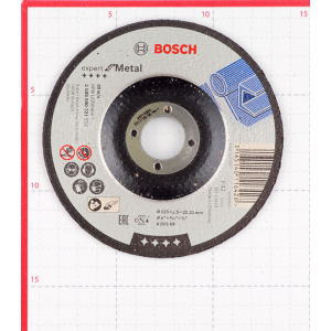 Отрезной круг Bosch МЕТАЛЛ 125Х2,5 мм 2608600221