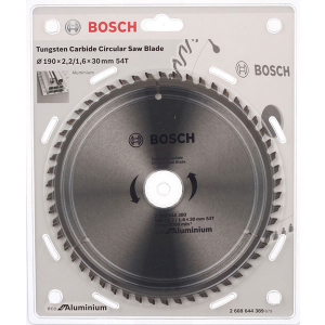 Диск пильный Bosch ECO, универсальный, 54Т, 190 х 30 мм. 2608644389