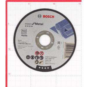 Отрезной круг Bosch по металлу 125х1мм прямой 2608603396