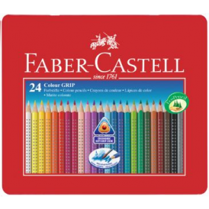 Faber Castell Карандаши цветные "Grip ", 24 цвета