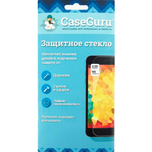 Защитное стекло CaseGuru для Apple iPhone 6 6S Silver Logo