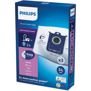 Сменные мешки для сбора пыли Philips FC8027/01 S-bag Ultra Long Performance 3 шт