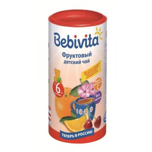 Детский чай Bebivita Фруктовый