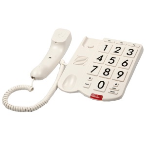 Телефон проводной Ritmix RT-520 ivory