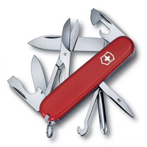 Нож перочинный Victorinox Super Tinker, сталь X55CrMo14, рукоять Cellidor®, красный