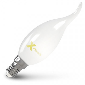 Филаментная светодиодная лампа X-flash XF-E14-FLM-CA35-4W-2700K-230V (арт.48847)