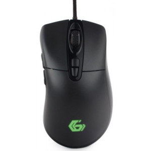 Мышь Gembird MG-550 черная, 3200dpi, USB, 7 кнопок, подсветка