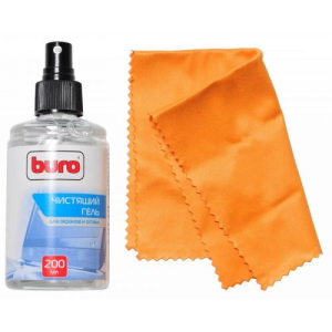Набор Buro BU-Gscreen чистящий гель+сухая салфетка для экрана, для оптики