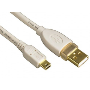Кабель USB2.0 HAMA H-78468, USB A(m) mini USB B (m), круглое, 1.8м [00078468]