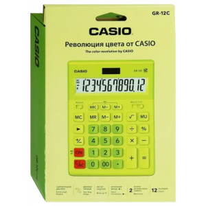 Калькулятор CASIO GR-12 12-разрядный