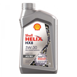 Моторное масло Shell Helix HX8 A5/B5, синтетическое, 5W-30, 1 л 550046778