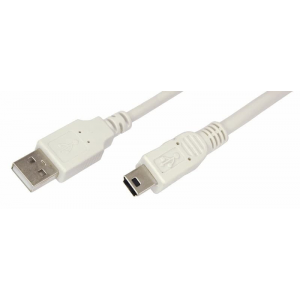 Кабель mini USBmaleштекер USB-A длина 3 метра, (PE пакет) Rexant, REXANT, 18-1136