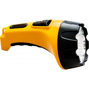 Фонарь аккумуляторный, 15 LED DC (свинцово-кислотная батарея), желтый, TH2295 (TH93C), 1шт, Feron, 12653