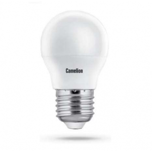Лампа светодиодная LED8-G45/845/E27 8Вт шар 4500К E27 750лм 170-265В Camelion 12394