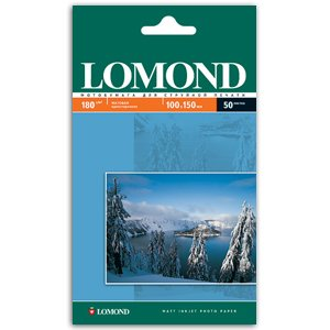 Фотобумага Lomond 180г/м2 50л, белый матовое для струйной печати (0102063)