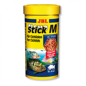 JBL NovoStick M Корм для плотоядных цихлид, палочки, 1 л