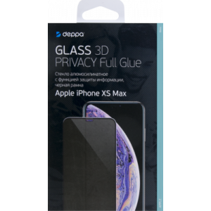 Защитное стекло Deppa для Apple iPhone XS Max Black