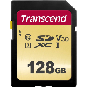 Карта памяти Transcend TS128GSDC500S 128Gb