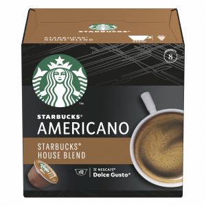 Кофе в капсулах Starbucks House Blend Americano для Nescafe Dolce Gusto