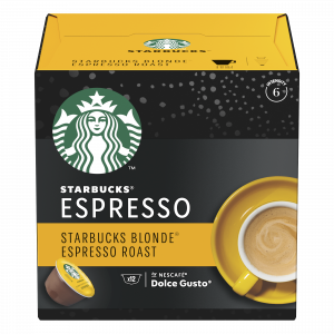 Кофе в капсулах Starbucks Blonde Espresso Roast для Nescafe Dolce Gusto 12 шт