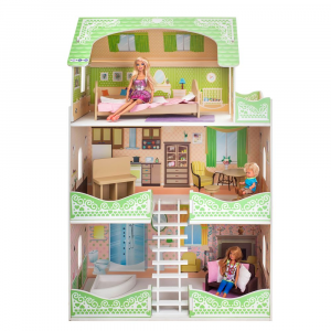 Кукольный домик Paremo "Луиза Виф", с мебелью
