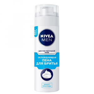 Пена для бритья NIVEA "Охлаждающий", для чувствительной кожи