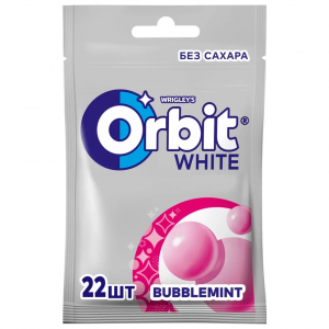 Жевательная резинка Orbit White Bubblemint