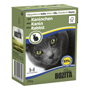 Консервы для кошек "Bozita Feline" с кроликом в соусе