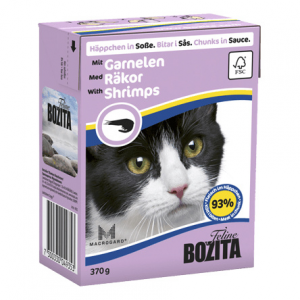 Консервы для кошек "Bozita Feline" с креветками в соусе