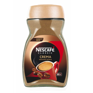 Кофе растворимый Nescafe classic crema натуральный порошкообразный