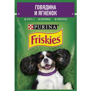 Корм для собак Friskies с говядиной в подливе Nestle
