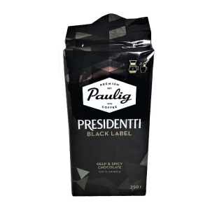 Кофе молотый Paulig Presidentti Black Label