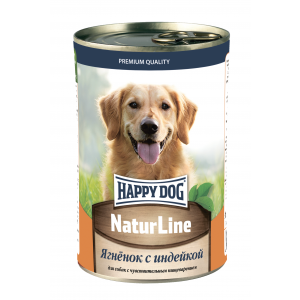 Консервы Happy Dog Natur Line индейка для собак